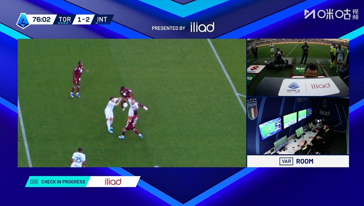 mk体育-形势突变！VAR介入判罚奥古斯托禁区内手球，弗拉西奇点射扳平